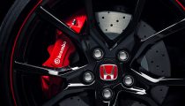 Honda Civic Type-R rim and disk brake